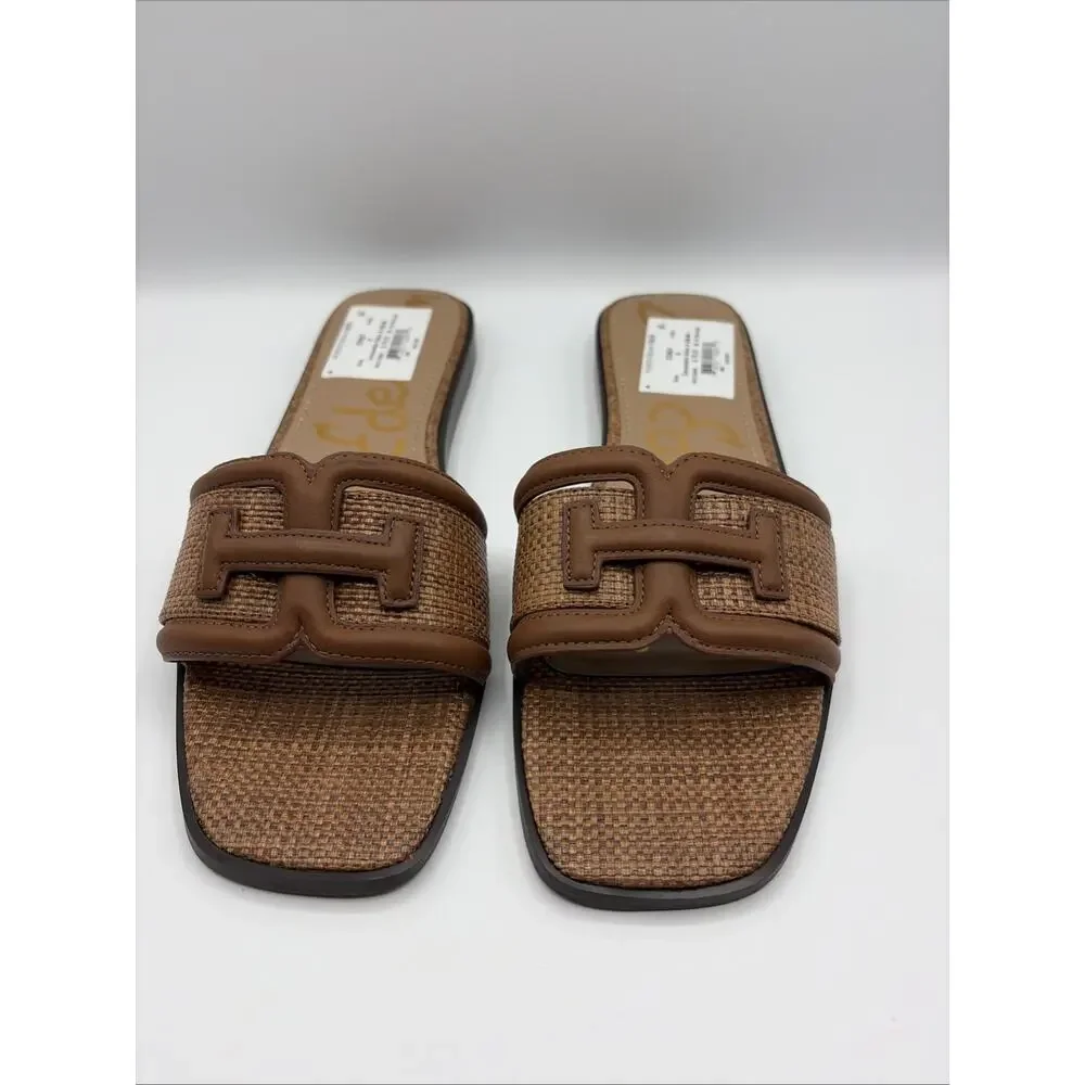Sam Edelman Women's Irina Sandal Rich Cognac US Size 12 EU 43 NWOB